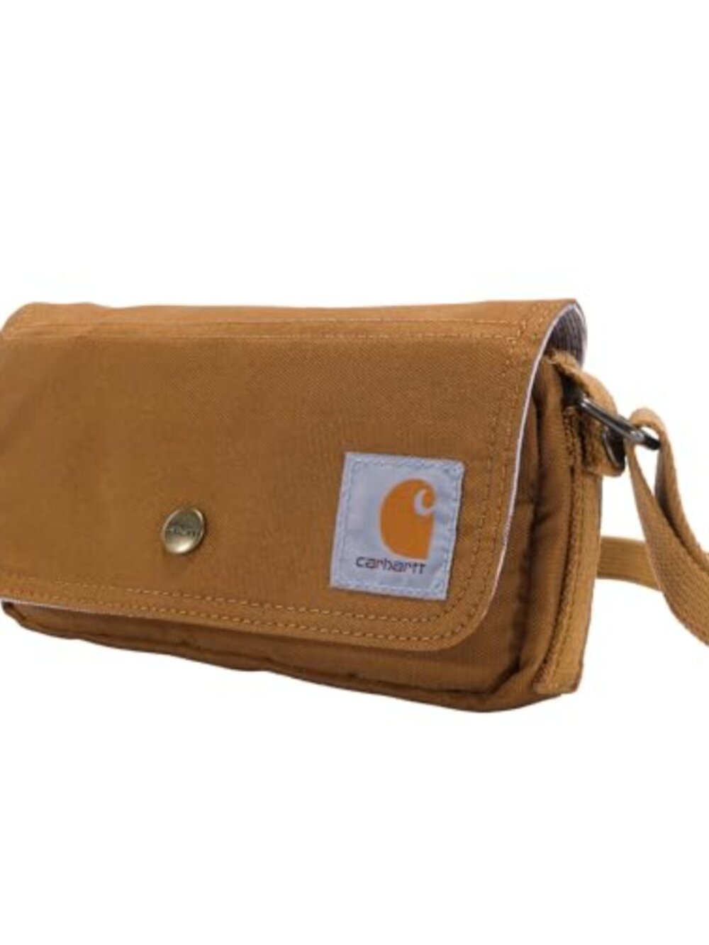 Carhartt Women's Crossbody Bag, Convertible Clutch or Waist Pack with Removable